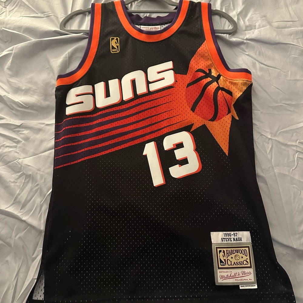Authentic Steve Nash Phoenix Suns Road 1996-97 Jersey